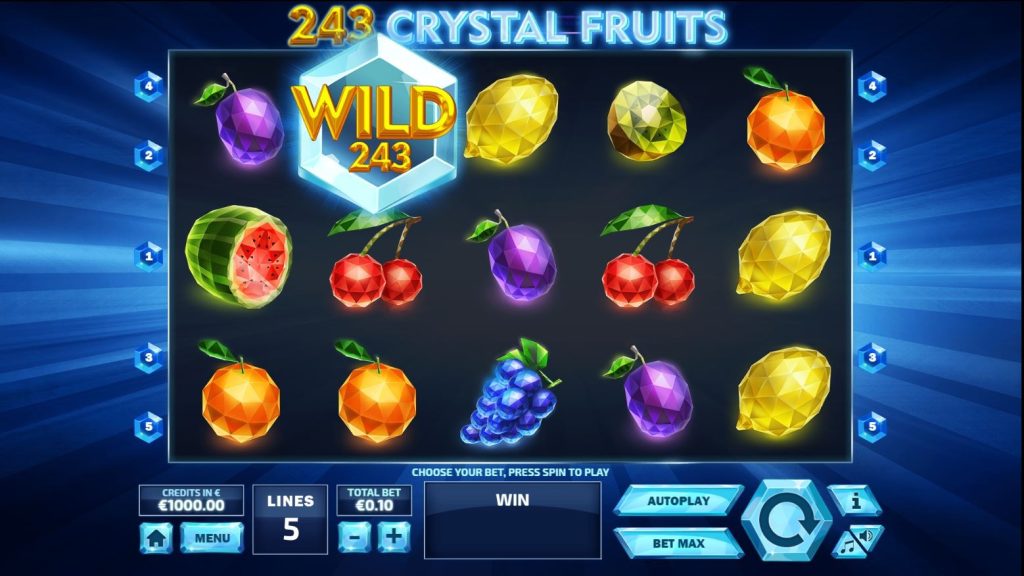 243 Crystal Fruits slot